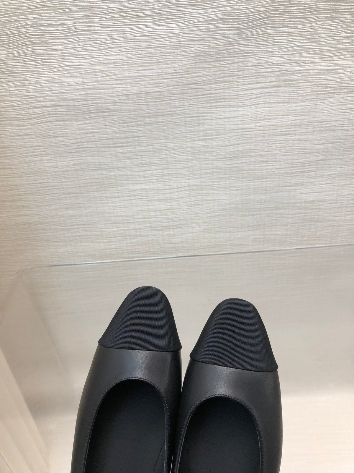 mary janes black lambskin grosgrain