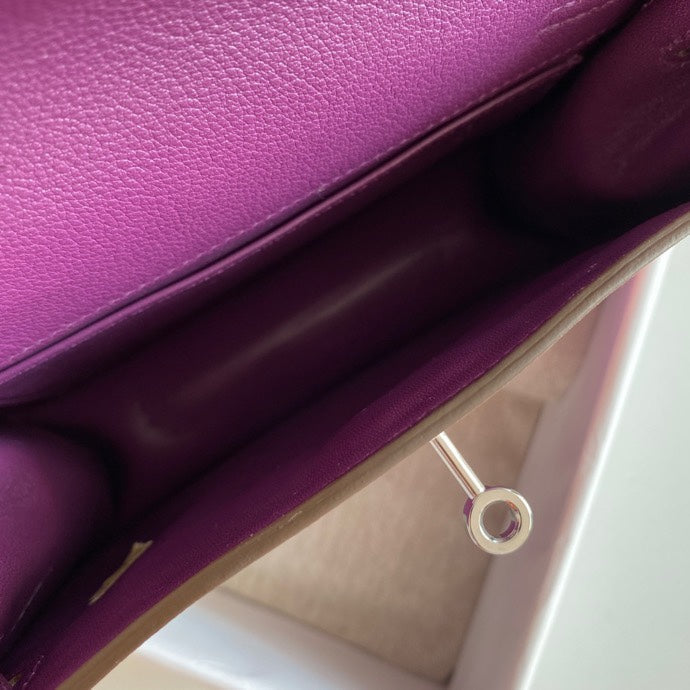 Kelly Danse II 22cm Purple Evercolor Leather Shw