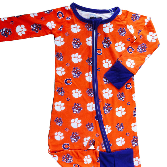 Clemson Tigers Zippy One-Piece