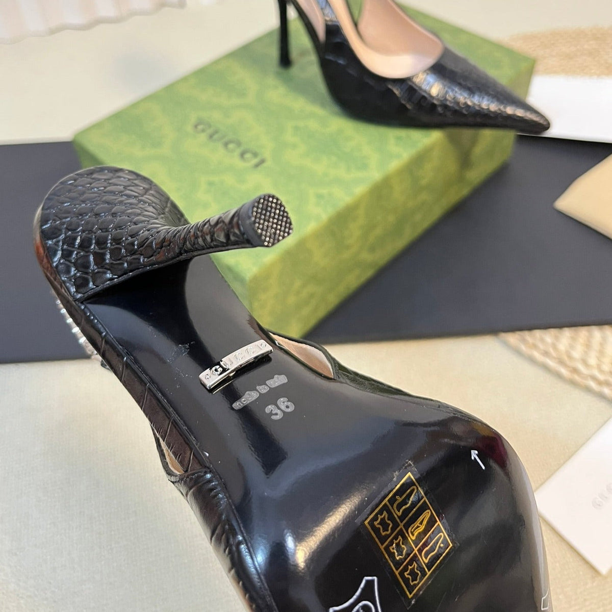 GG Women's High Heels Black