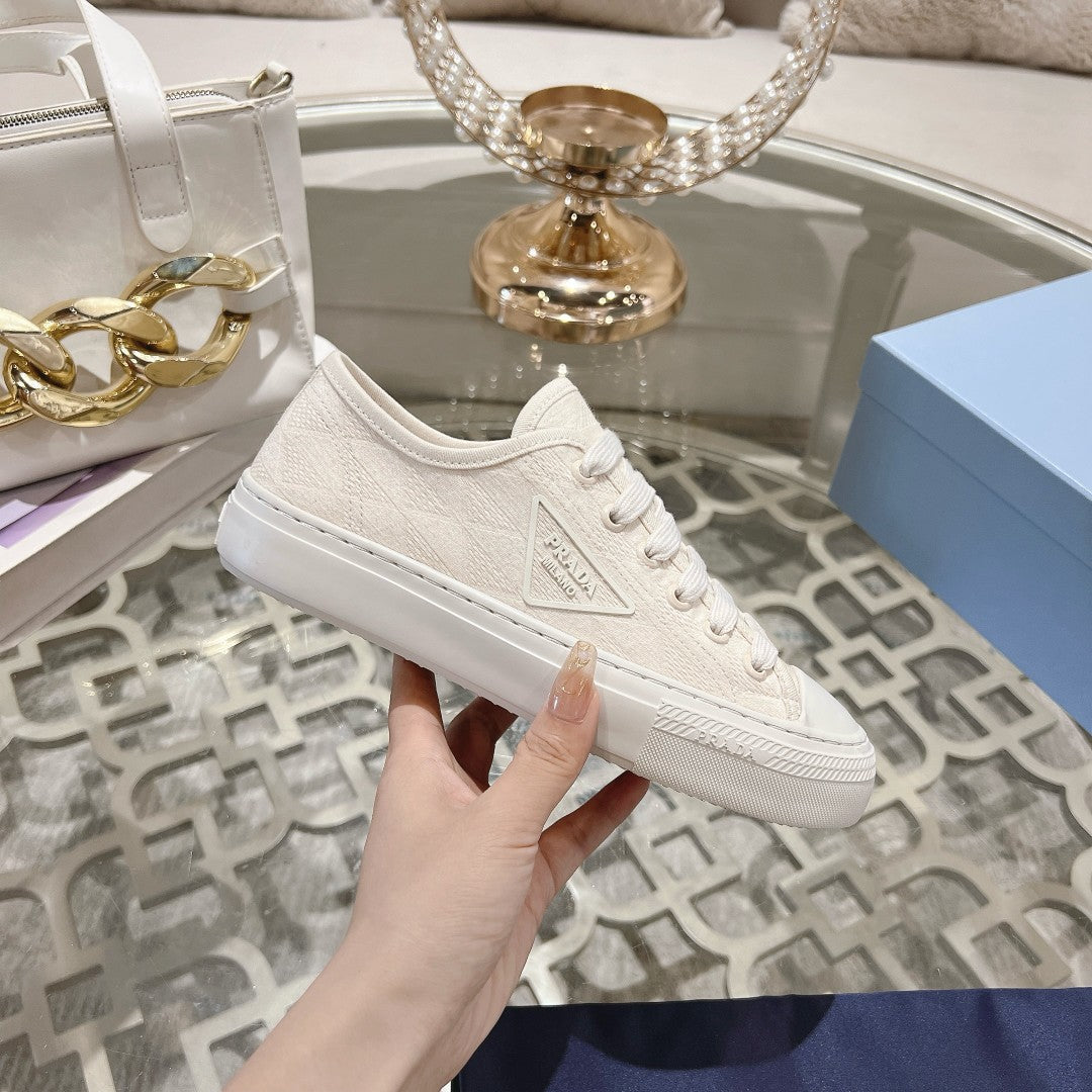 PRA 26S Sneaker White Canvas 625934