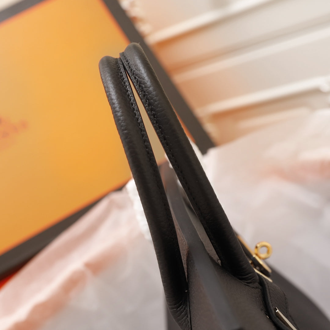 HM BIRKIN BAG 30 BLACK TOGO GOLD HARDWARE
