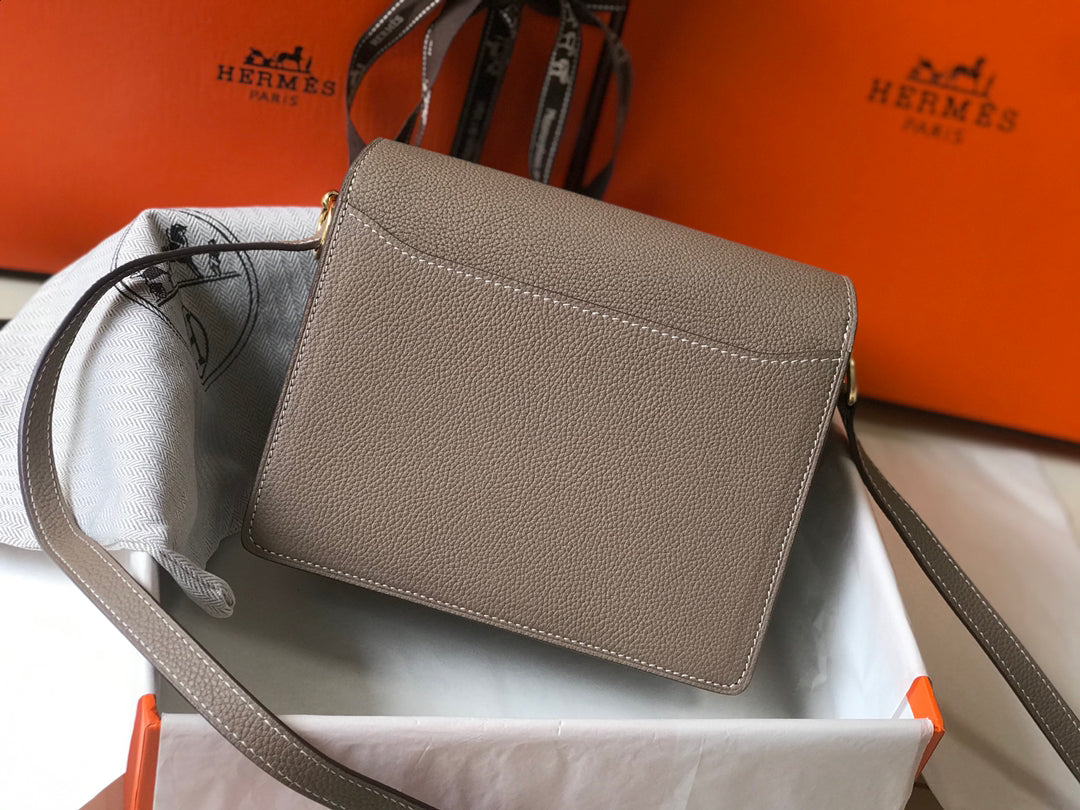 HM SAC ROULIS 19 CEDAR TOGO LEATHER