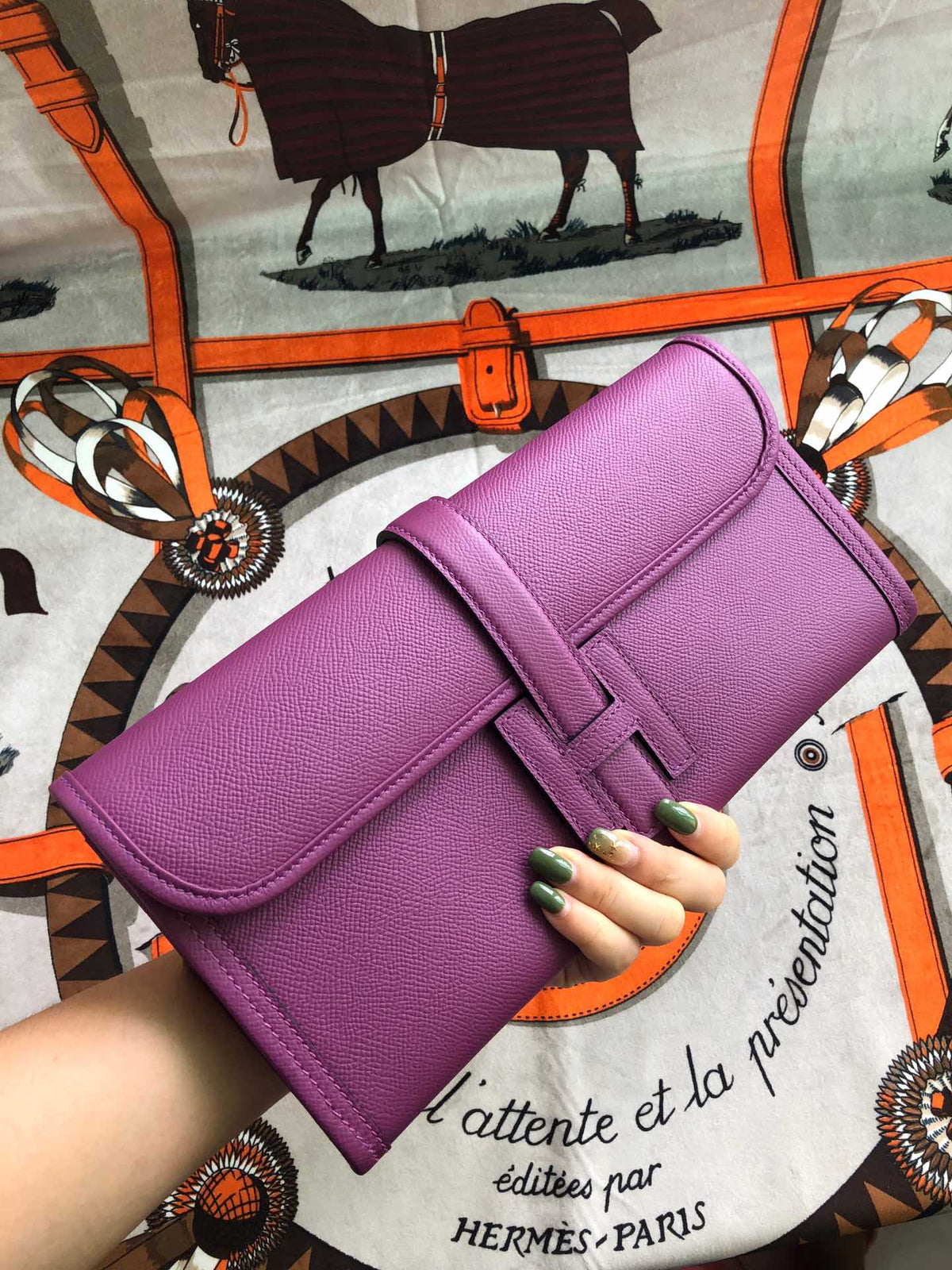 HM Jige 29 Violet Epsom 229073