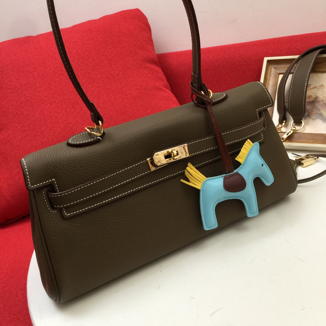 HM SHOULDER BAG 35 CEDAR TOGO GOLD HARDWARE