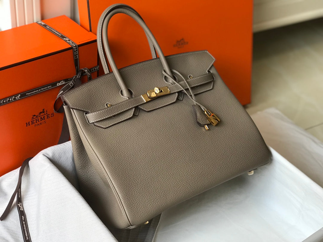 HM BIRKIN 35CM BROWN TOGO LEATHER GOLD HARDWARE