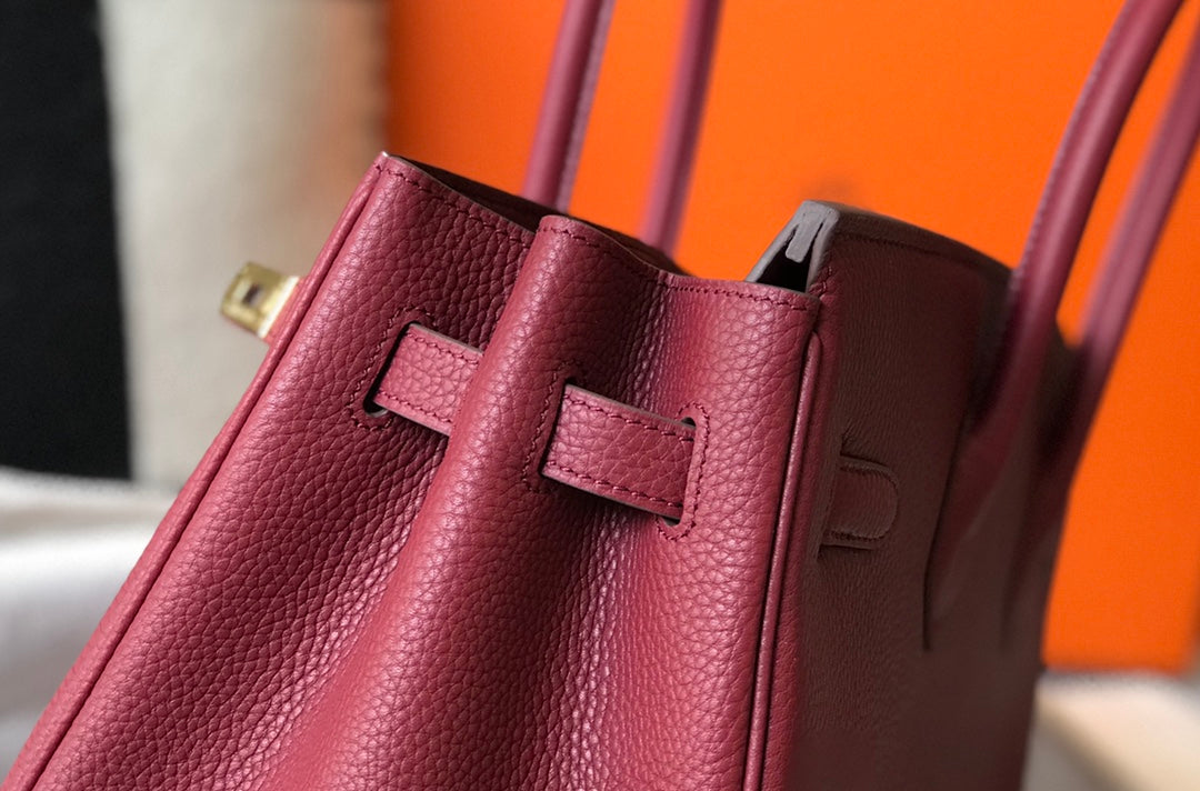 HM BIRKIN 35CM BURGUNDY TOGO LEATHER GOLD HARDWARE
