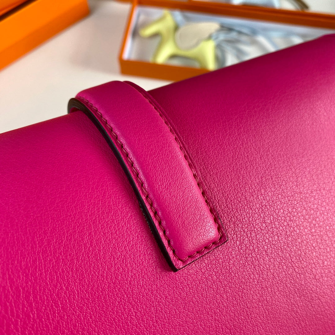 HM Jige 29 Raspberry Swift Calfskin 229030