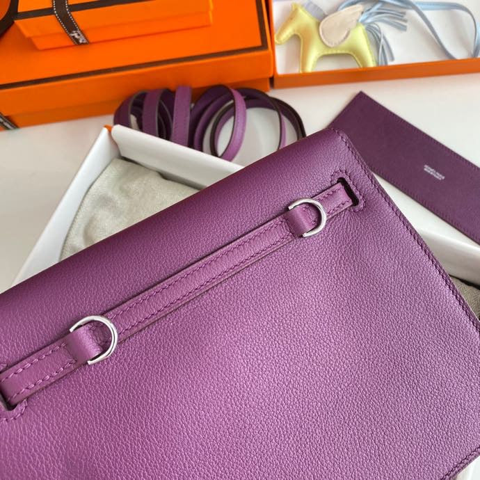 Kelly Danse II 22cm Purple Evercolor Leather Shw