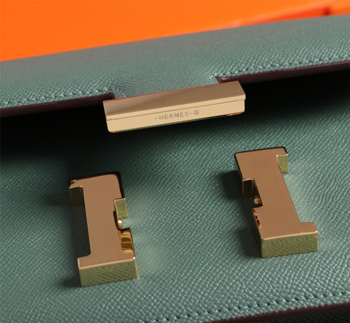 HM CONSTANCE BAGS 19 HUNTER EPSOM LAMBSKIN