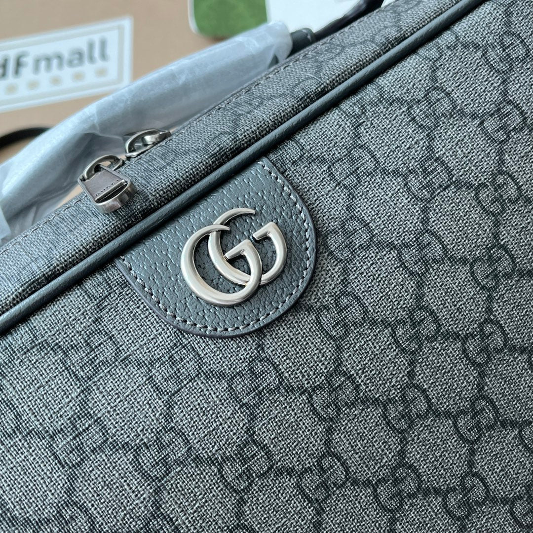 Gucci Bag 36 Grey Canvas 240019