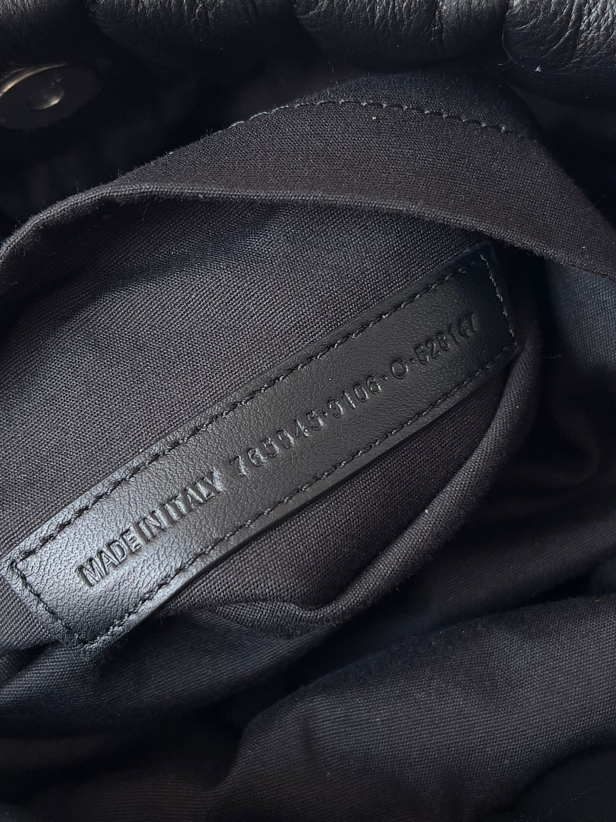 MONACO BAG 32 IN BLACK QUILTED THIN CALFSKIN SILVER HARDWARE