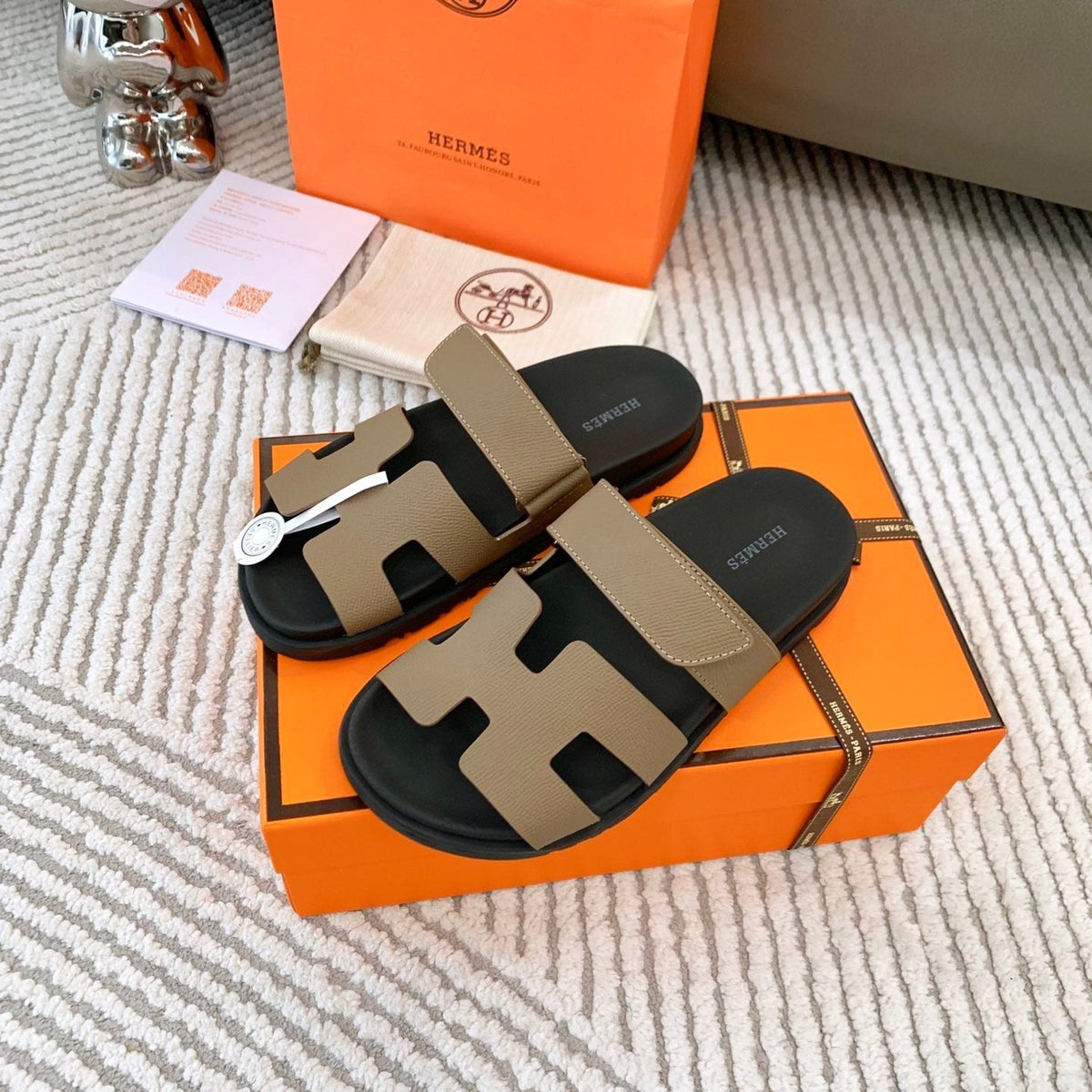 HM Chypre Sandal Earth Brown Cowhide 963519