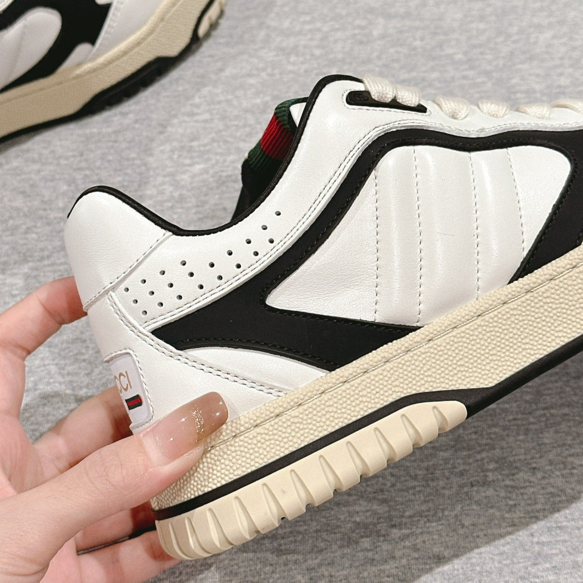 GG Retro sneakers WHite Black