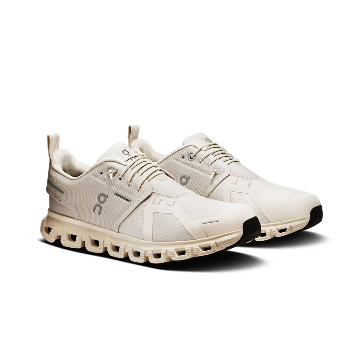 ON Women's Cloud 6 Waterproof Pearl/Cream