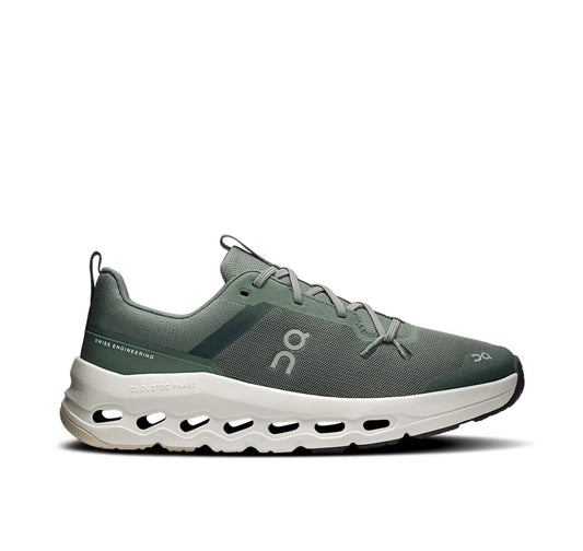 ON Big Kid's Cloudleap Olive/Ghost