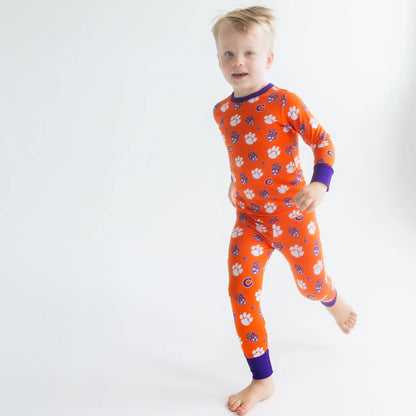 Clemson Tigers Two-Piece Pajama Set