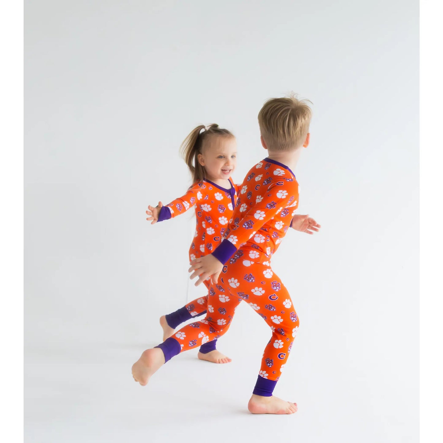 Clemson Tigers Two-Piece Pajama Set