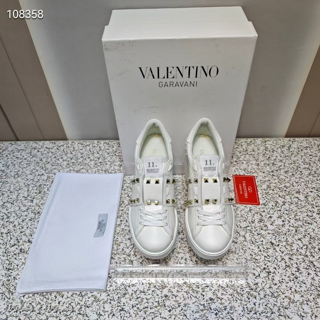 VL SNEAKER IN WHITE LAMBSKIN