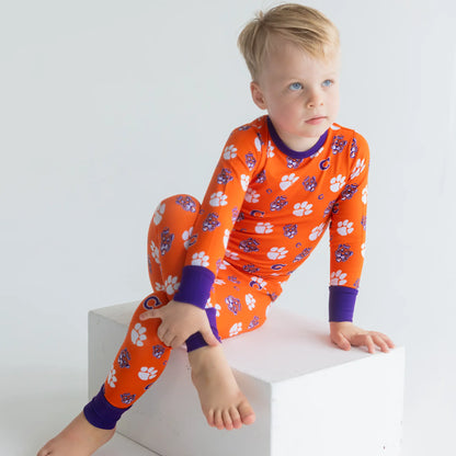 Clemson Tigers Two-Piece Pajama Set