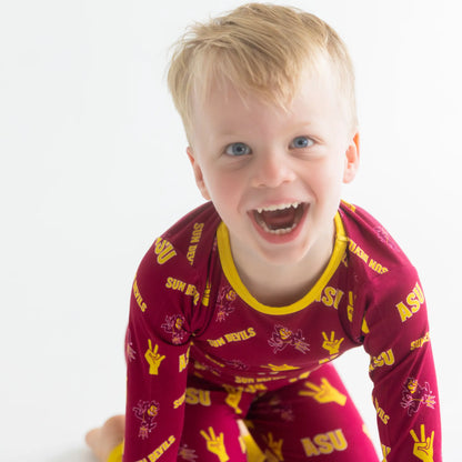 Arizona State Sun Devils Two-Piece Pajama Set
