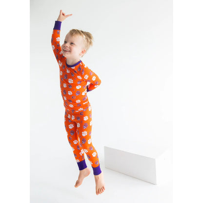 Clemson Tigers Two-Piece Pajama Set