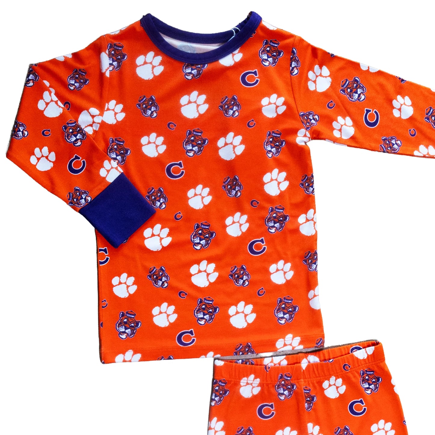 Clemson Tigers Two-Piece Pajama Set
