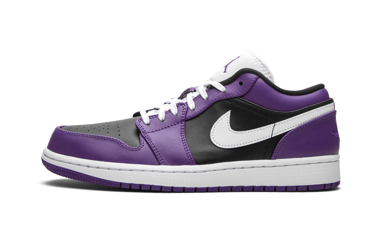 Air Jordan 1 Low “Court Purple” Sneakers - Vintage Inspired