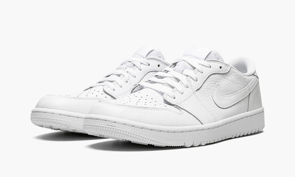 Air Jordan 1 Low Golf “Triple White” Sneakers - Streetwear Essential
