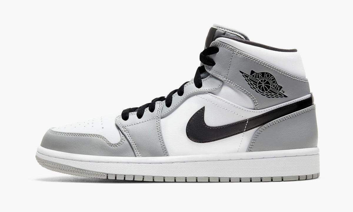 Air Jordan 1 Mid Light Smoke Grey Sneakers - Game Changer