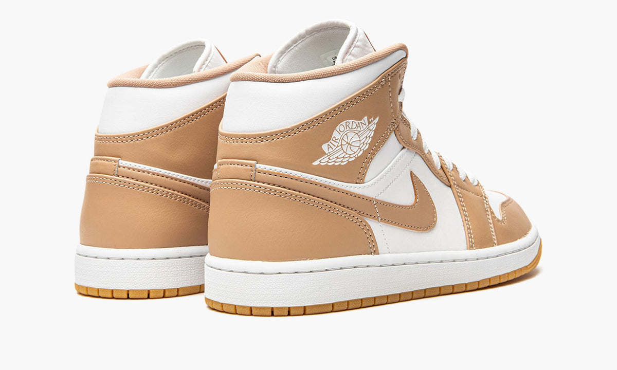 Air Jordan 1 Mid Tan / Gum Sneakers - Fresh Drop | Must-Cop