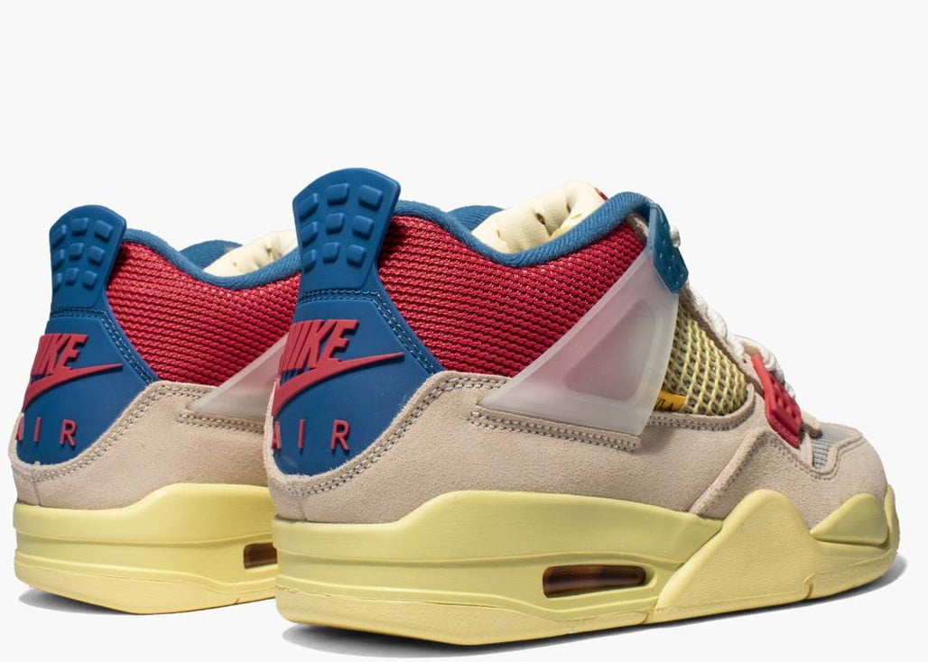 Air Jordan 4 Retro Union Guava Ice Sneakers - Performance Runner