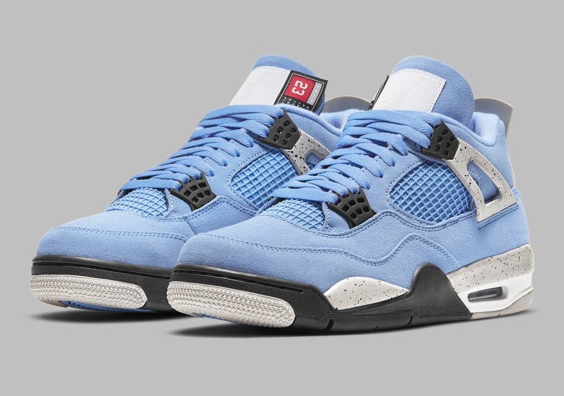 Air Jordan 4 Retro University Blue CT8527 Sneakers - Performance Runner