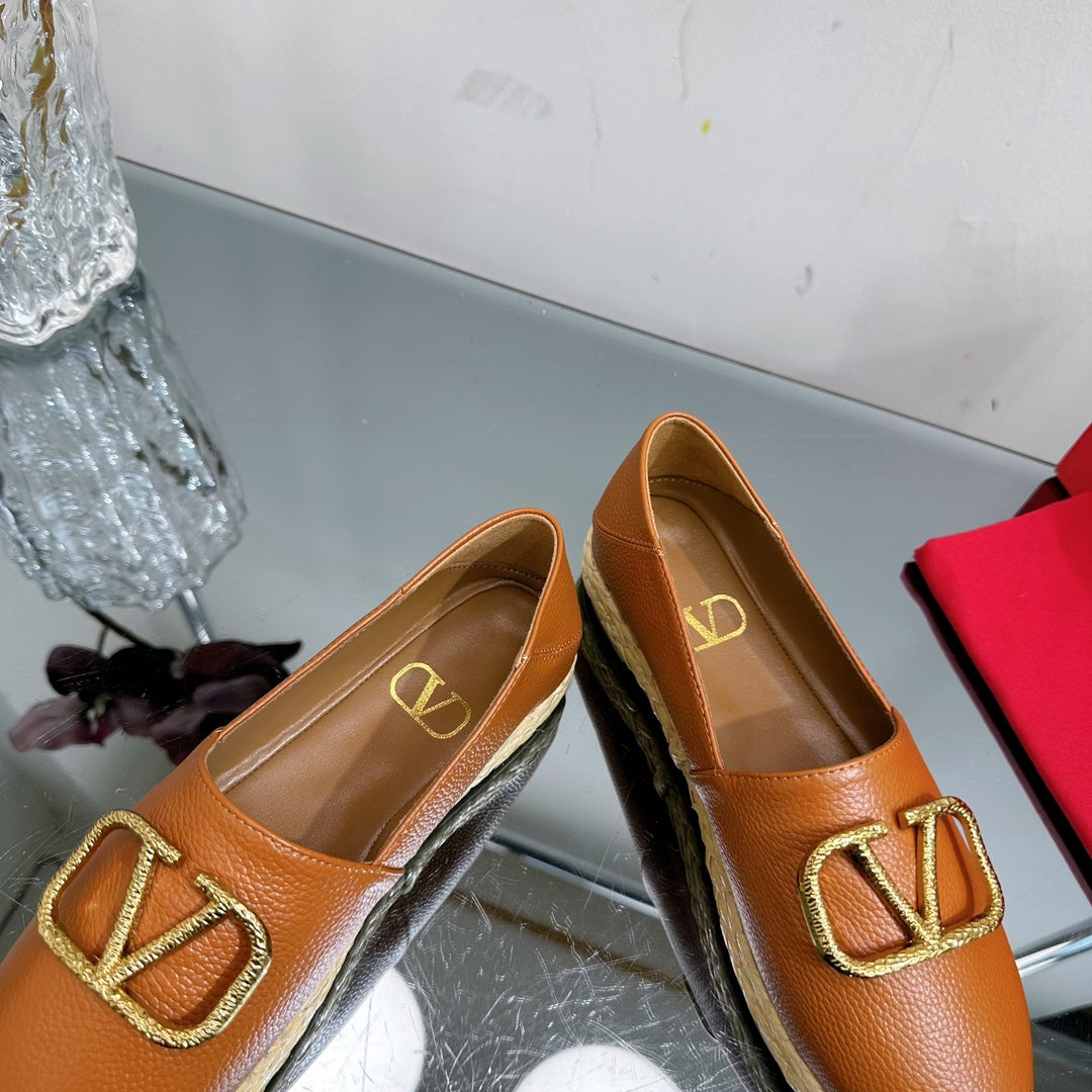 Vlogo Signature Loafer Brown Leather
