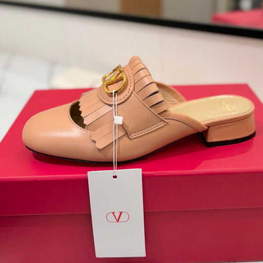 VT 2025 Signature Mule Cantaloupe Calf Leather 295085