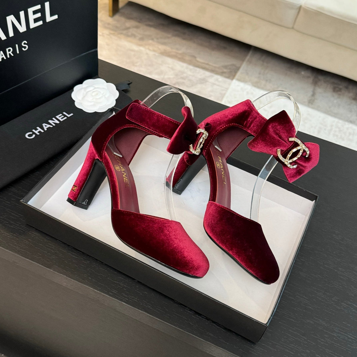 CC Mary Janes Red Velvet