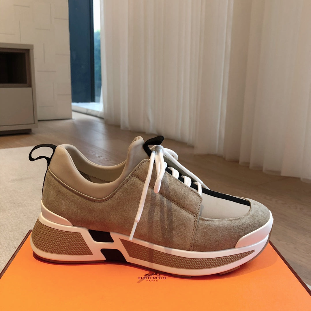 HM Just Sneaker Light Grey Suede