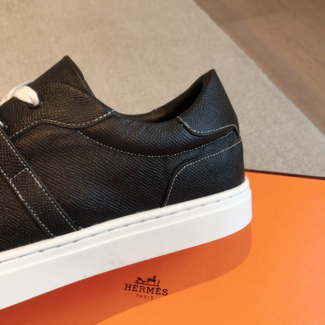 HM Day Sneaker Black Cowhide  970885