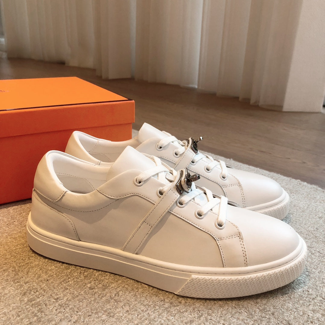 HM Day Sneaker White Lambskin 970891