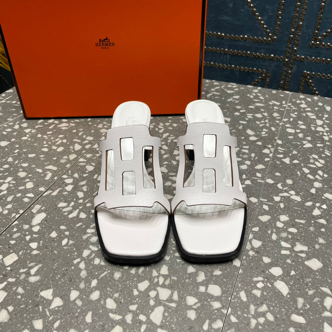 HM Lzzy 50 Sandal White Cowhide 962954