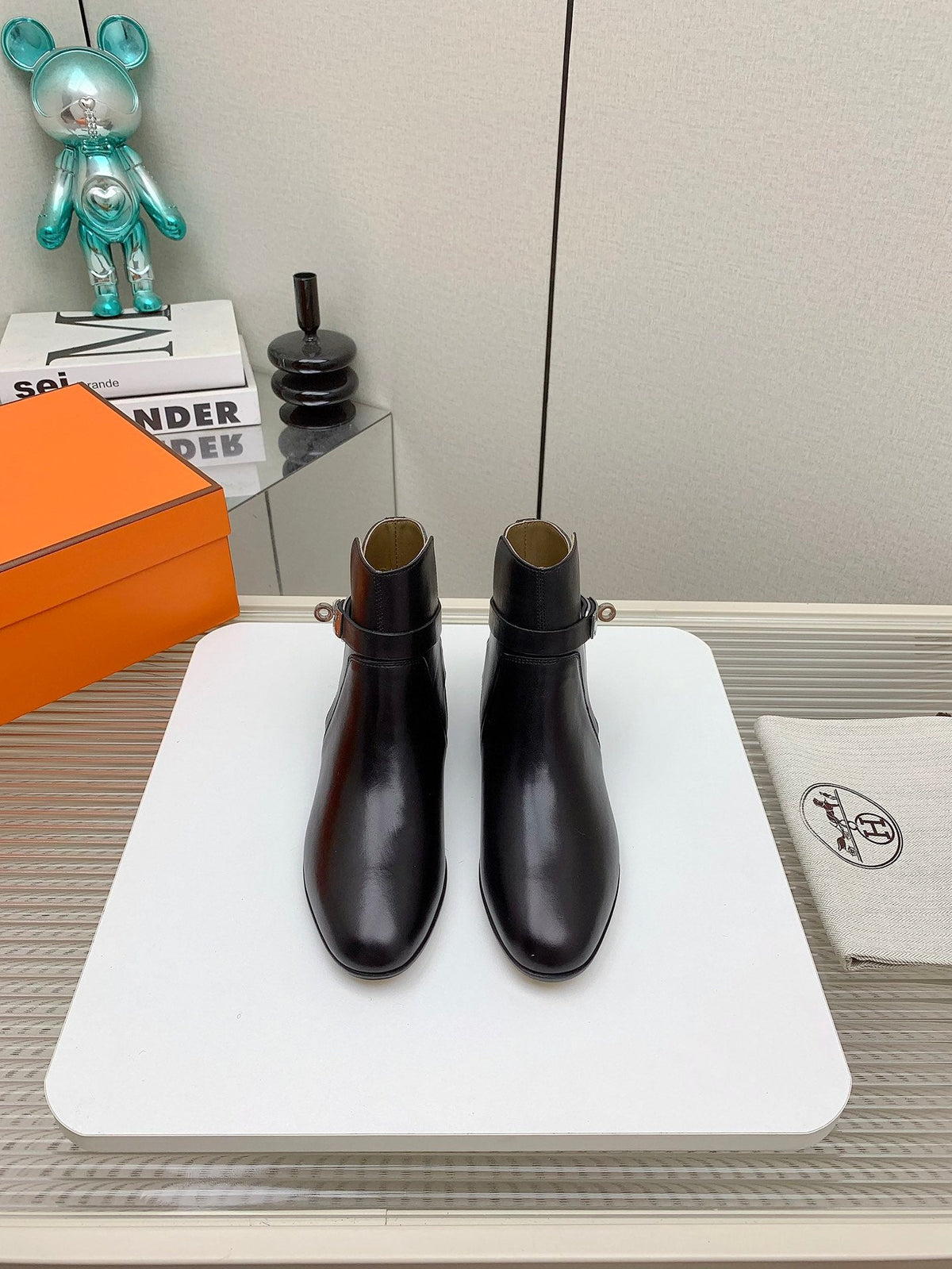 HM Neo Ankle Boot Black Calfskin 971373