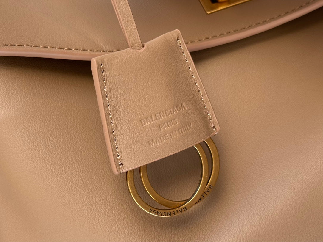 RODEO SMALL BAG 29 IN CAMEL BEIGE SMOOTH CALFSKIN GOLD HARDWARE