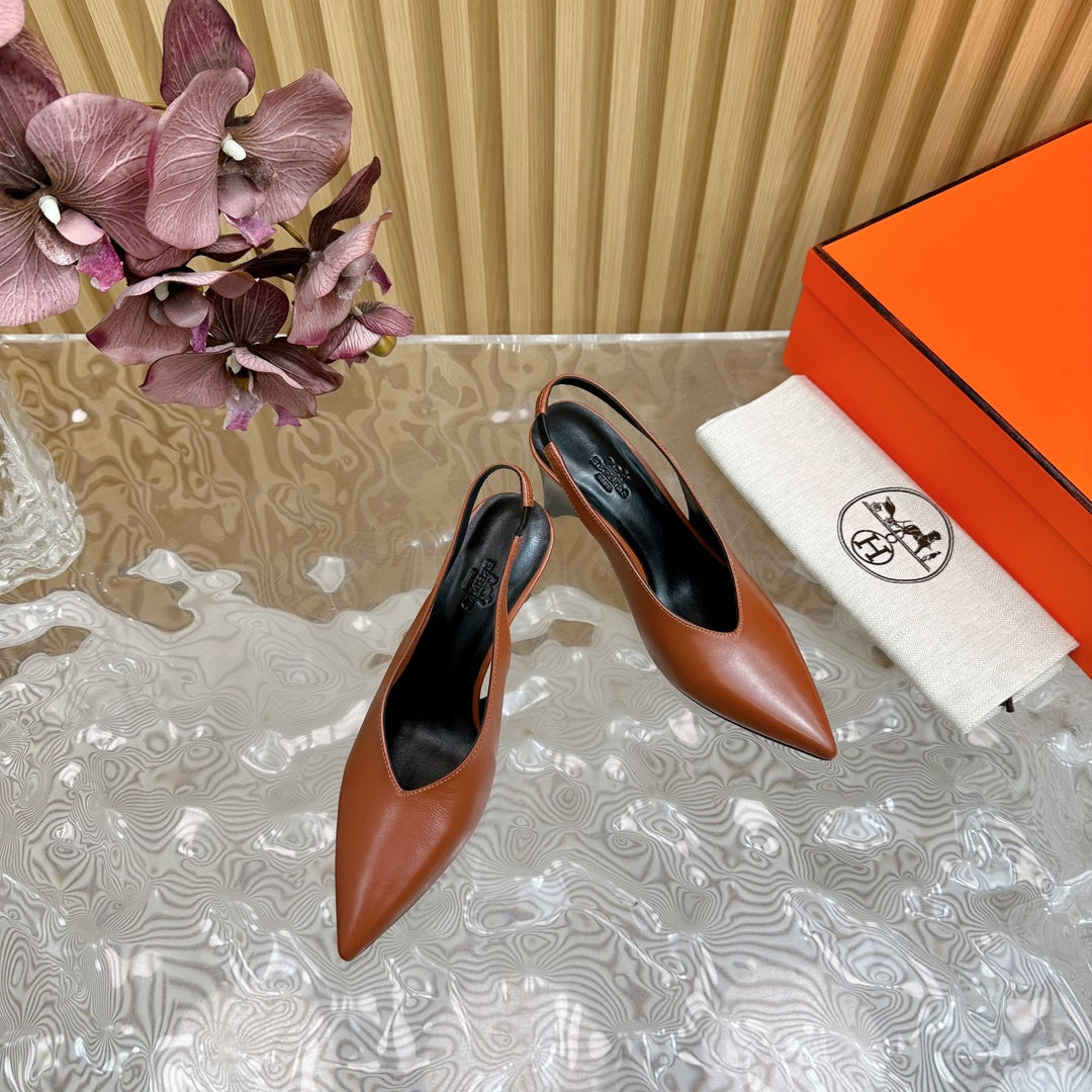 HM Intime 75 Pump Caramel Lambskin 957091