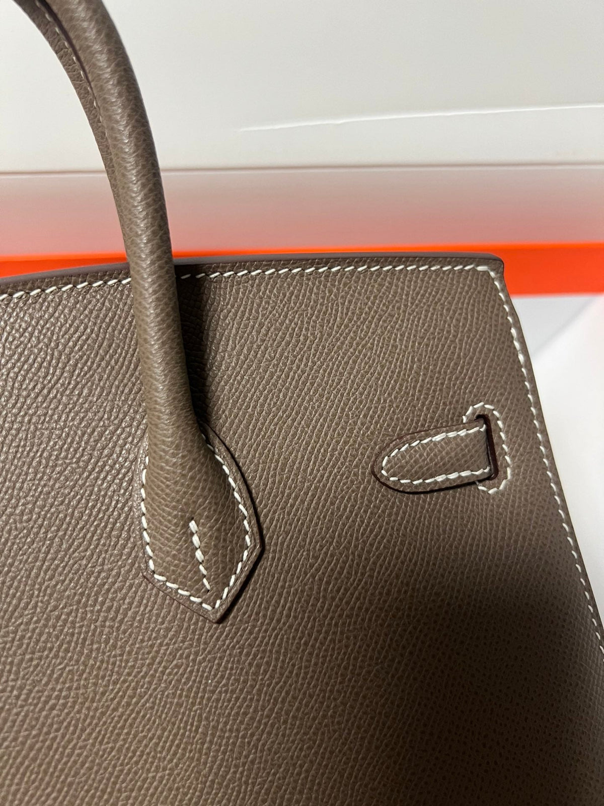HM BIRKIN SELLIER VERT DE GRIS EPSOM LEATHER GOLD HARDWARE
