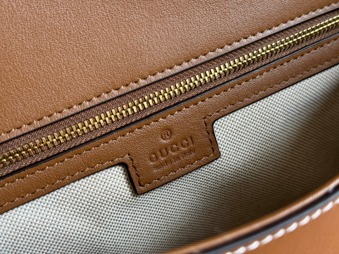 Gucci Blondie 32 Bag Brown Leather 239900