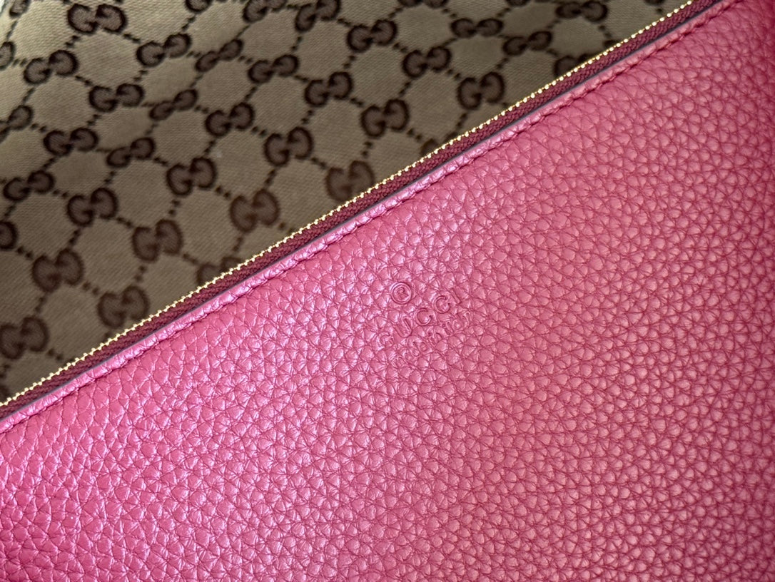 Gucci Totissima 30cm Tote Bag Rosso Ancora Red Calfskin 248125