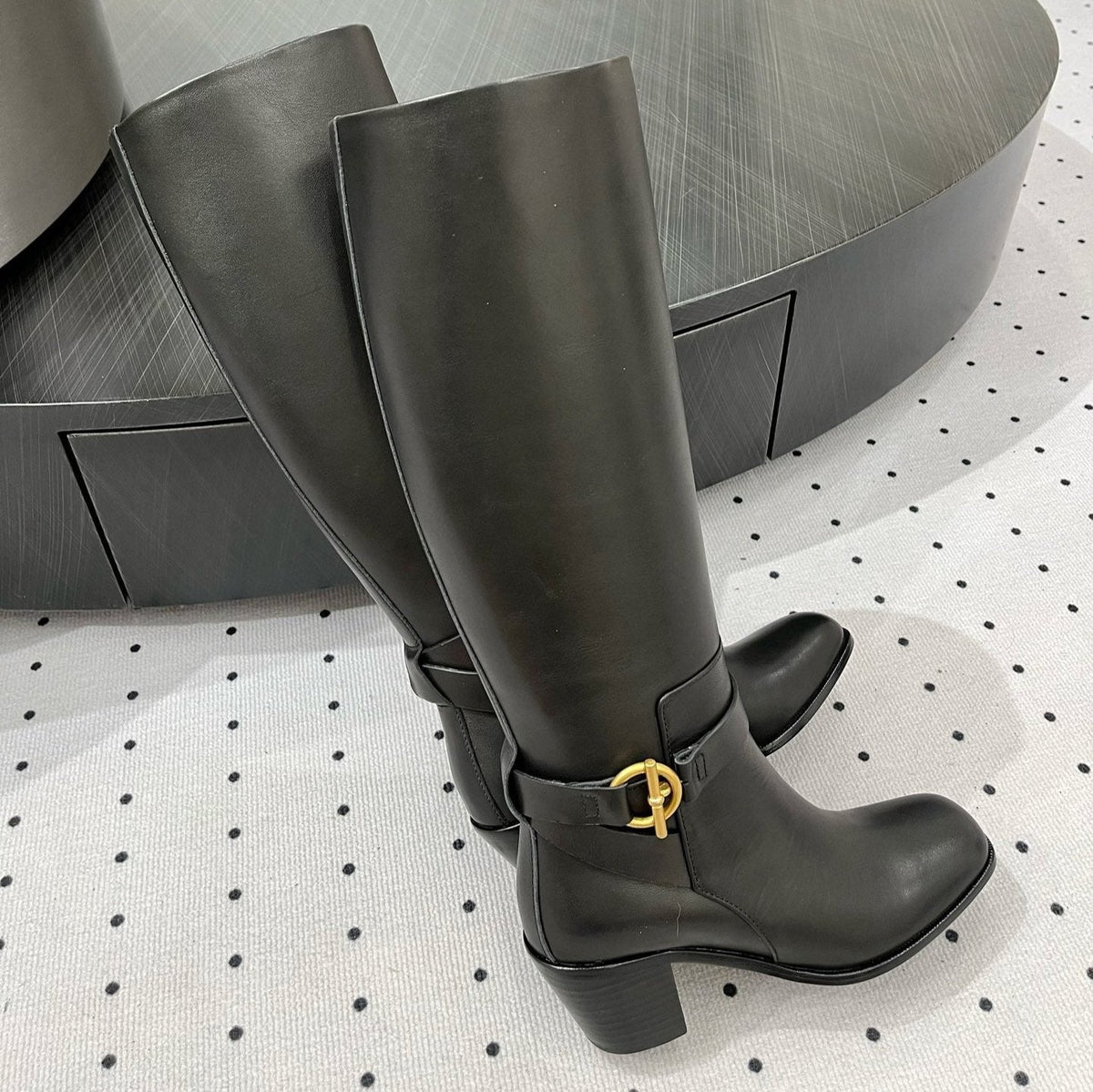 HM Justine 60 Boot Black Cowhide 954913