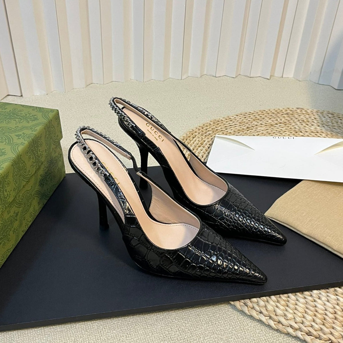 GG Women's High Heels  Black