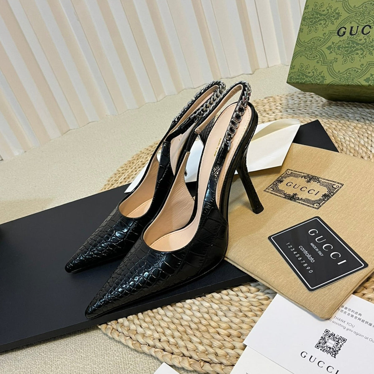 GG Women's High Heels  Black