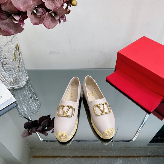 Vlogo Signature Loafer Rose Cannelle Leather